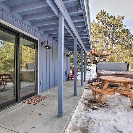 Luxe Updated Home With Grill And Hot Tub 4 Mi To Rmnp استيس بارك المظهر الخارجي الصورة
