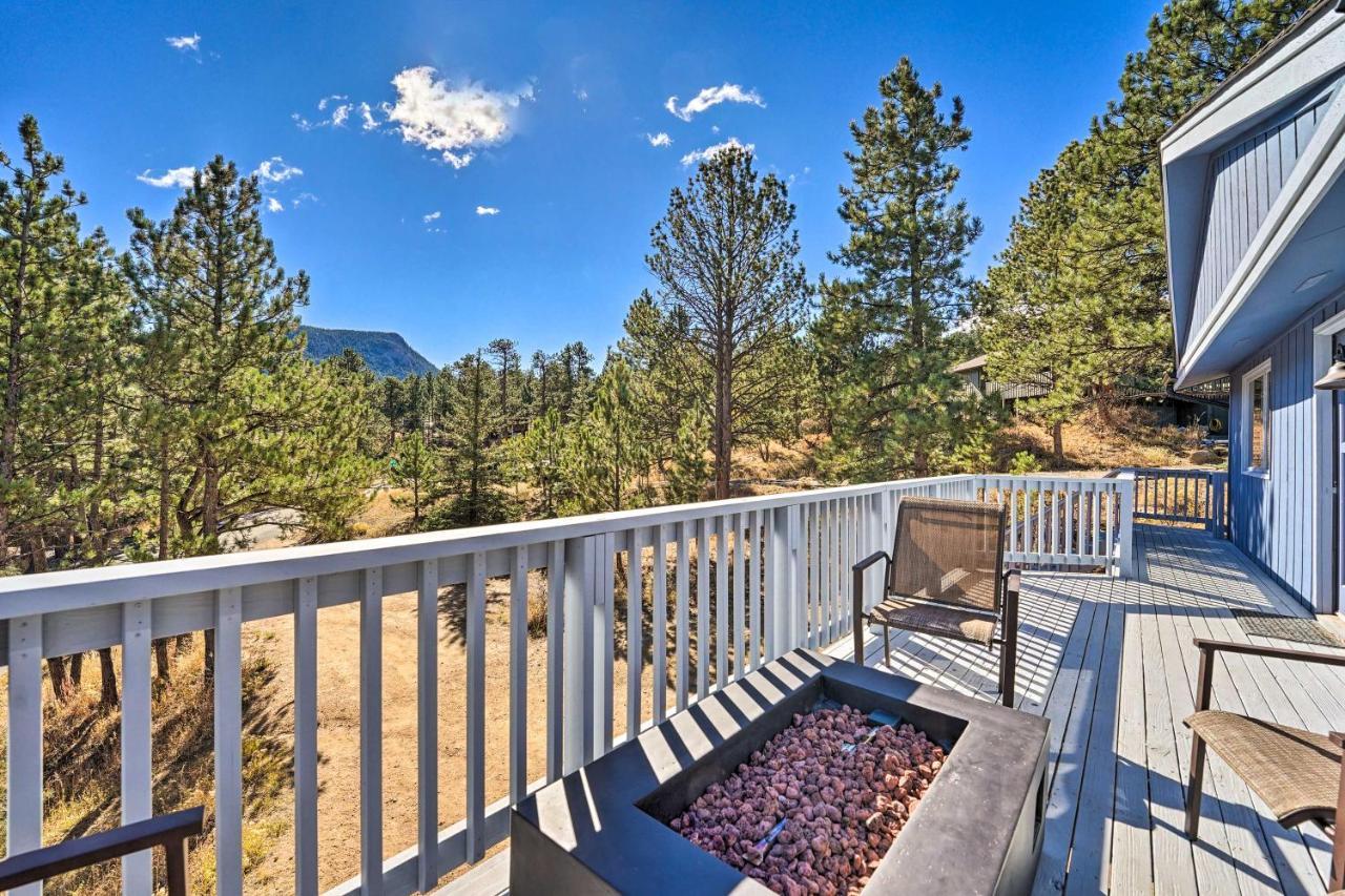 Luxe Updated Home With Grill And Hot Tub 4 Mi To Rmnp استيس بارك المظهر الخارجي الصورة